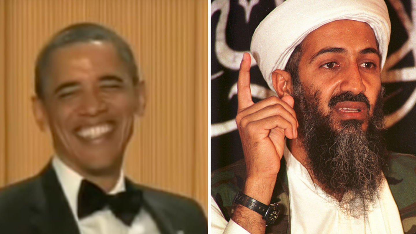 Barack Obama laughed at controversial bin Laden joke at worst possible moment despite knowing US was about to change forever
