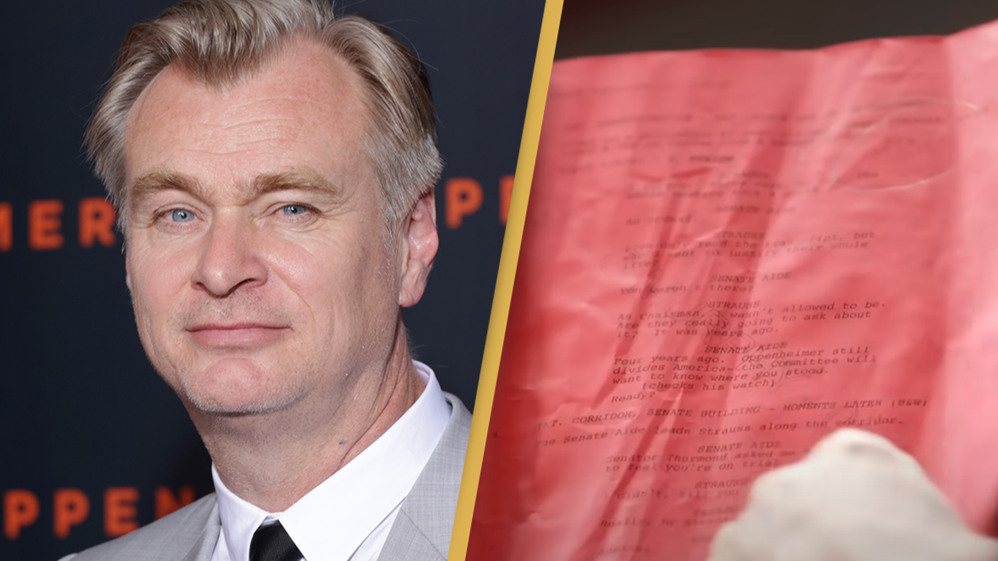 Pourquoi les scénarios de Christopher Nolan sont-ils imprimés sur du papier rouge ?