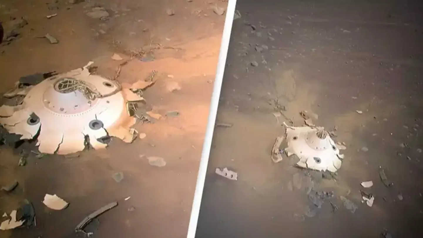 NASA’s Mars helicopter Ingenuity finds 'otherworldly' wreckage on surface of Red Planet