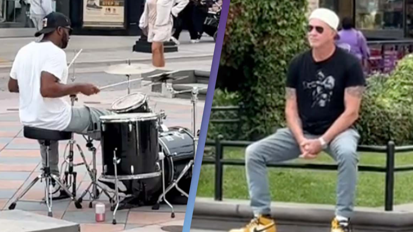 Busker découvre qu’il a joué pour le batteur des Red Hot Chili Peppers