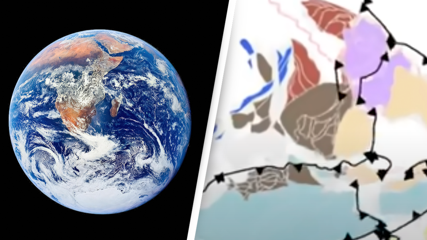 Vidéo incroyable montre l’évolution de la Terre en 1,800,000,000 d’années