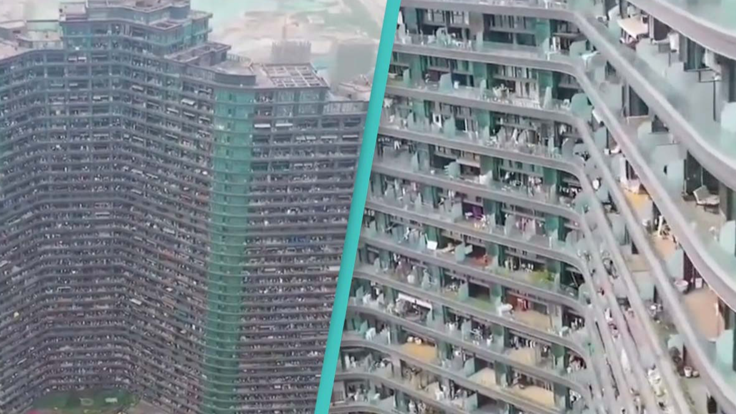 La SOLUCION A La Vivienda La Tiene CHINA, Edificio De 30k Personas ...