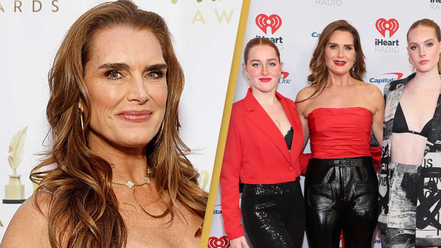 Les réactions des filles de Brooke Shields à une scène controversée où elle devait embrasser un homme de 29 ans à l’âge de 11 ans