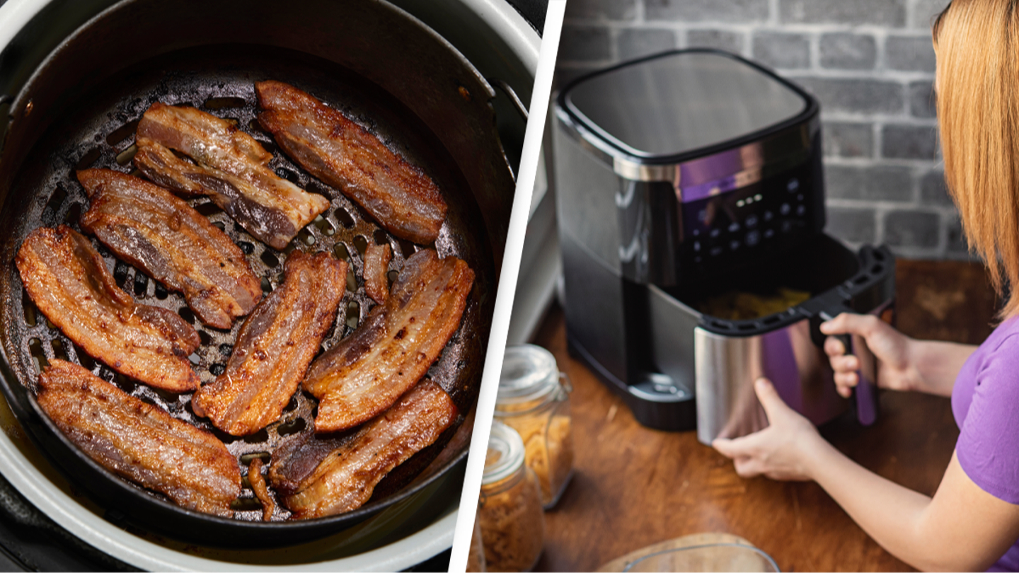 Attention ! Évitez de cuire du bacon dans un air fryer