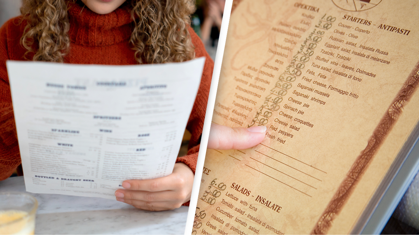 The genius reason restaurants avoid using dollar signs on their menus