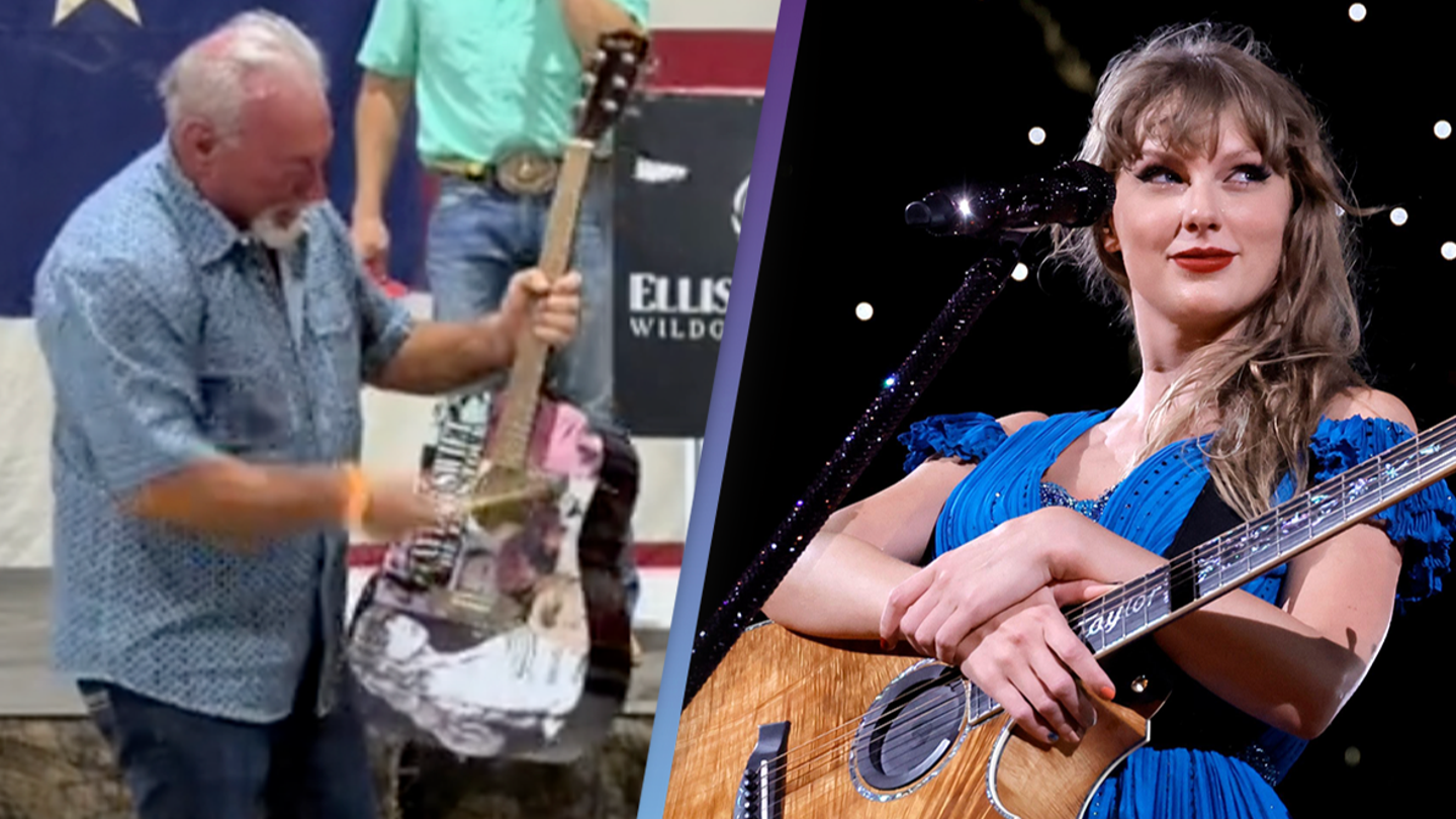 Virale : Homme détruit une guitare signée de Taylor Swift après avoir dépensé 4000 $ – Interview exclusive