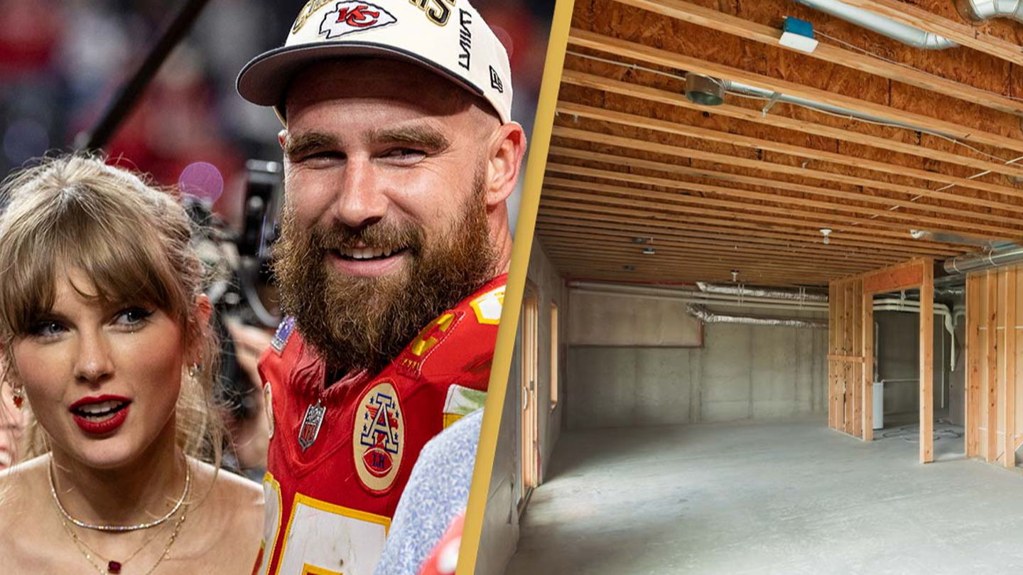 Travis Kelce becomes latest celebrity to join 'iceberg house' trend that so many are doing