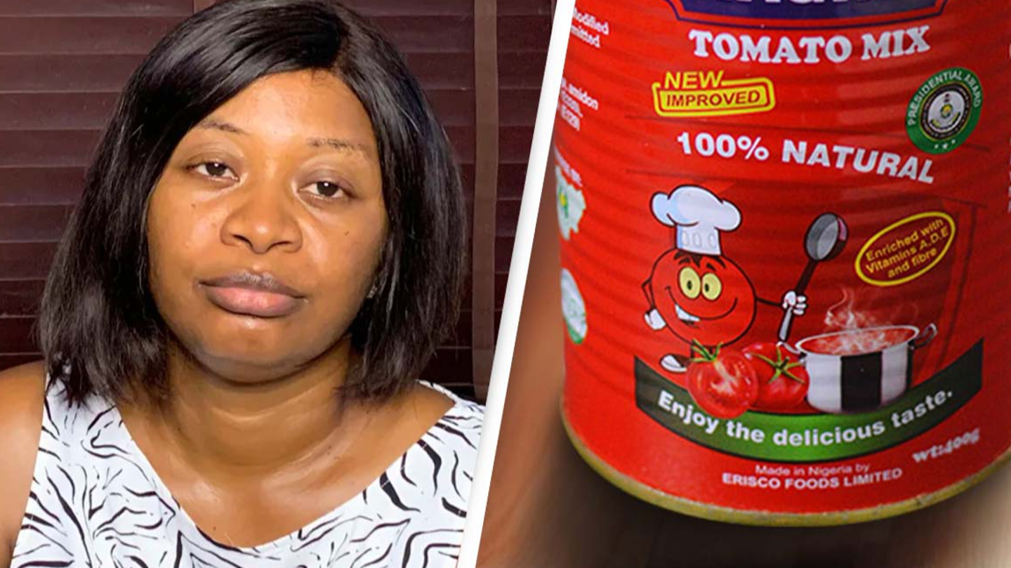 Woman who left a negative review on tomato puree is now facing jail after being arrested