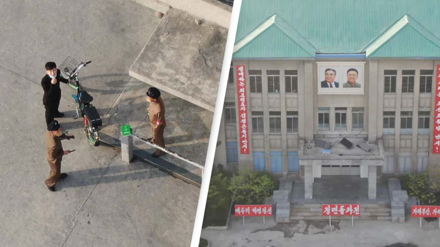 Man who flew drone into North Korea from China to capture incredible footage responds after everyone shares same concern