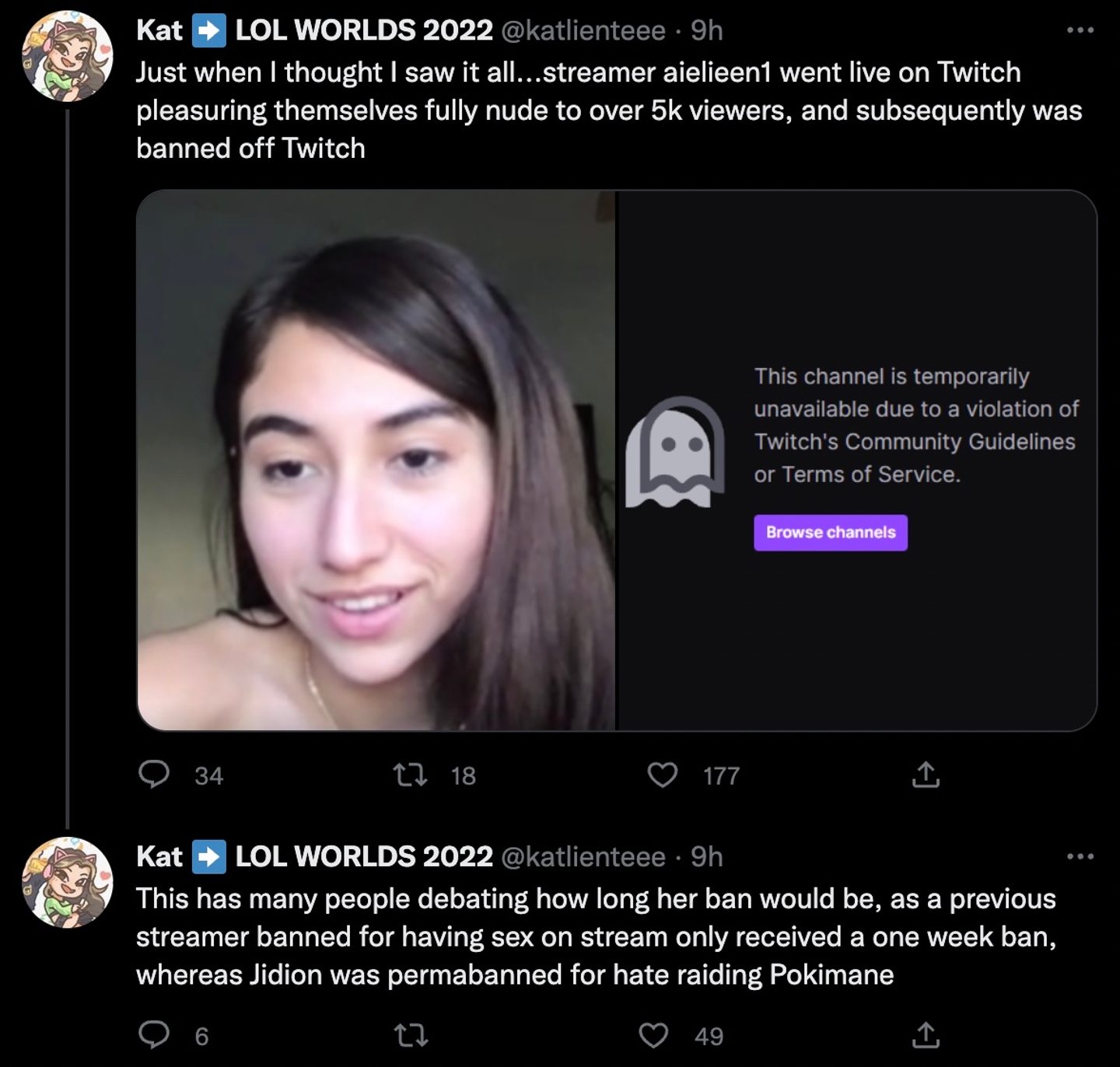 Twitch Masturbate