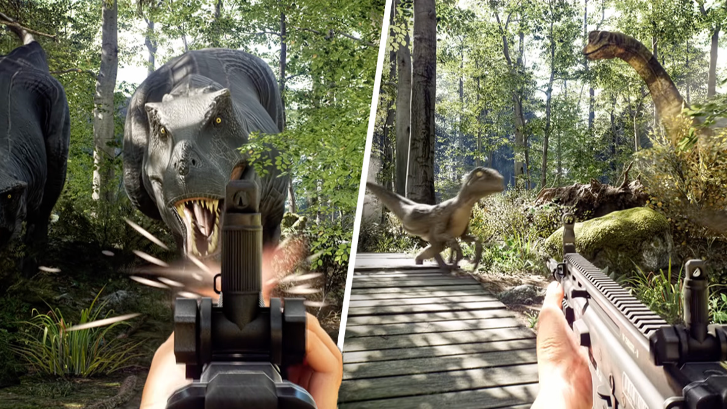Jurassic Park Open World Game ligner Far Cry møder Dino -krisen