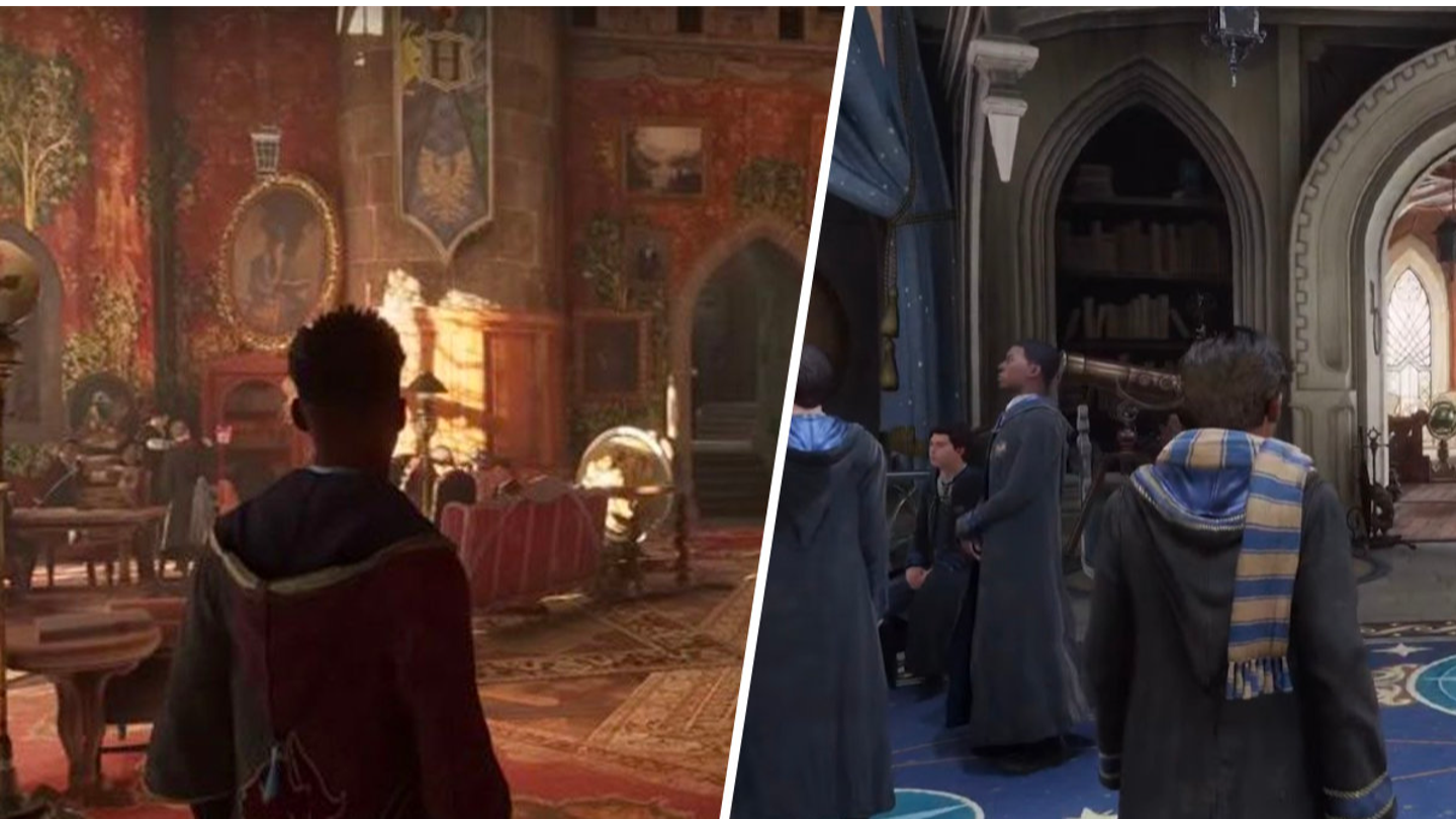 Pemain hogwarts warisan dapat menjelajahi keempat ruang umum terlepas dari rumah