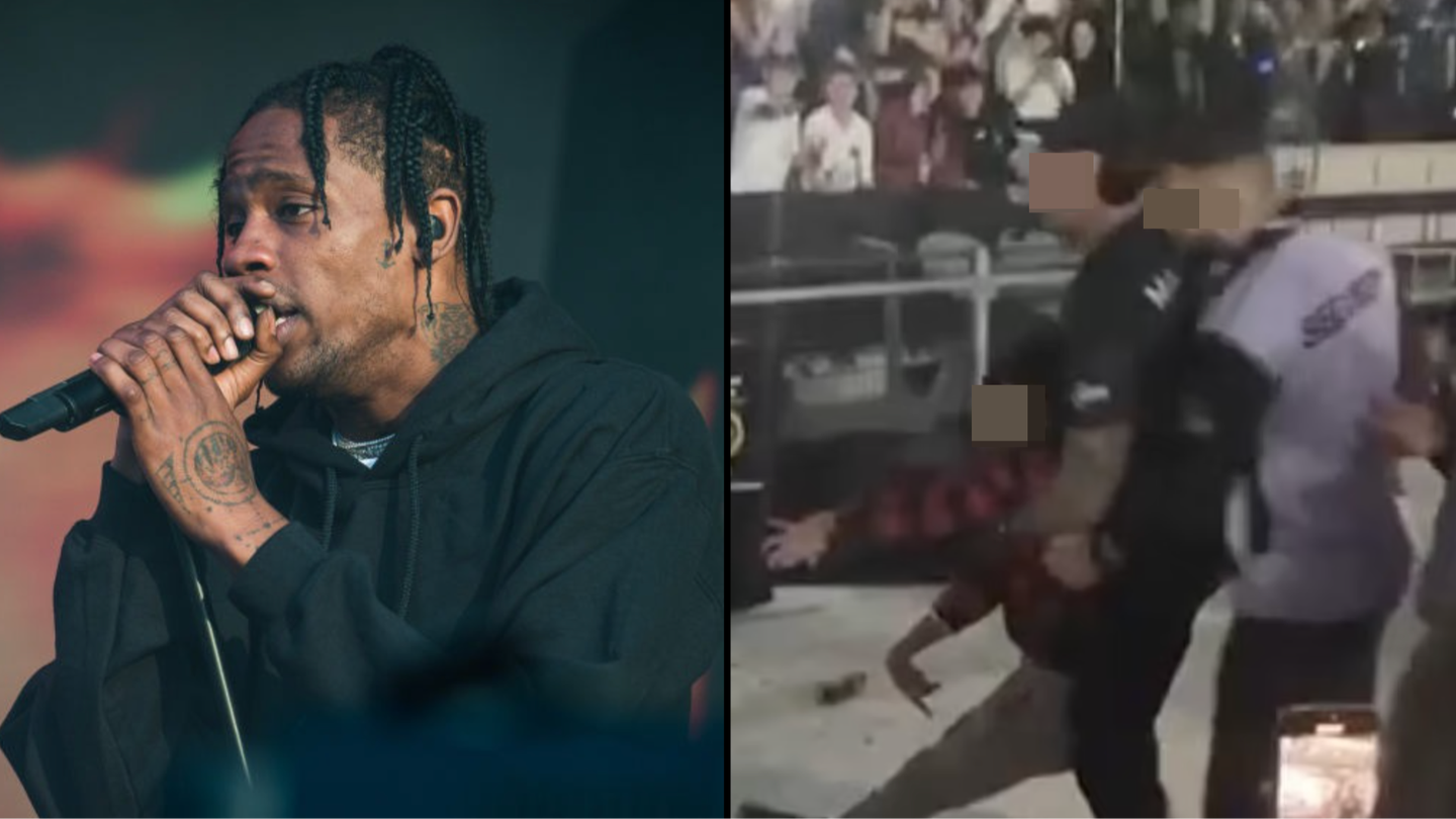 Attaque de sécurité lors d’un concert de Travis Scott : Un fan fait une crise | SEO Title: Fan de Travis Scott victime de crise après attaque de sécurité