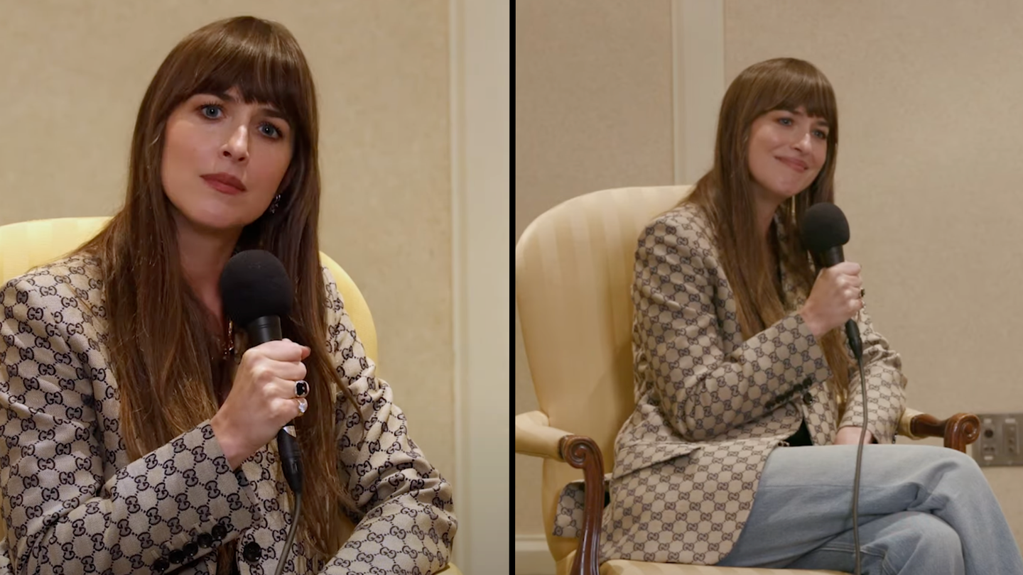 Dakota Johnson interpelle un acteur pendant une interview sur sa scène de sexe : Était-elle confortable en tant que réalisatrice ?