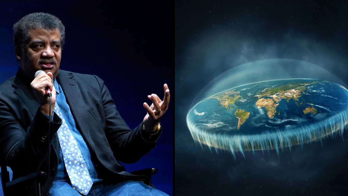 Neil deGrasse Tyson stupéfie les Flat Earthers