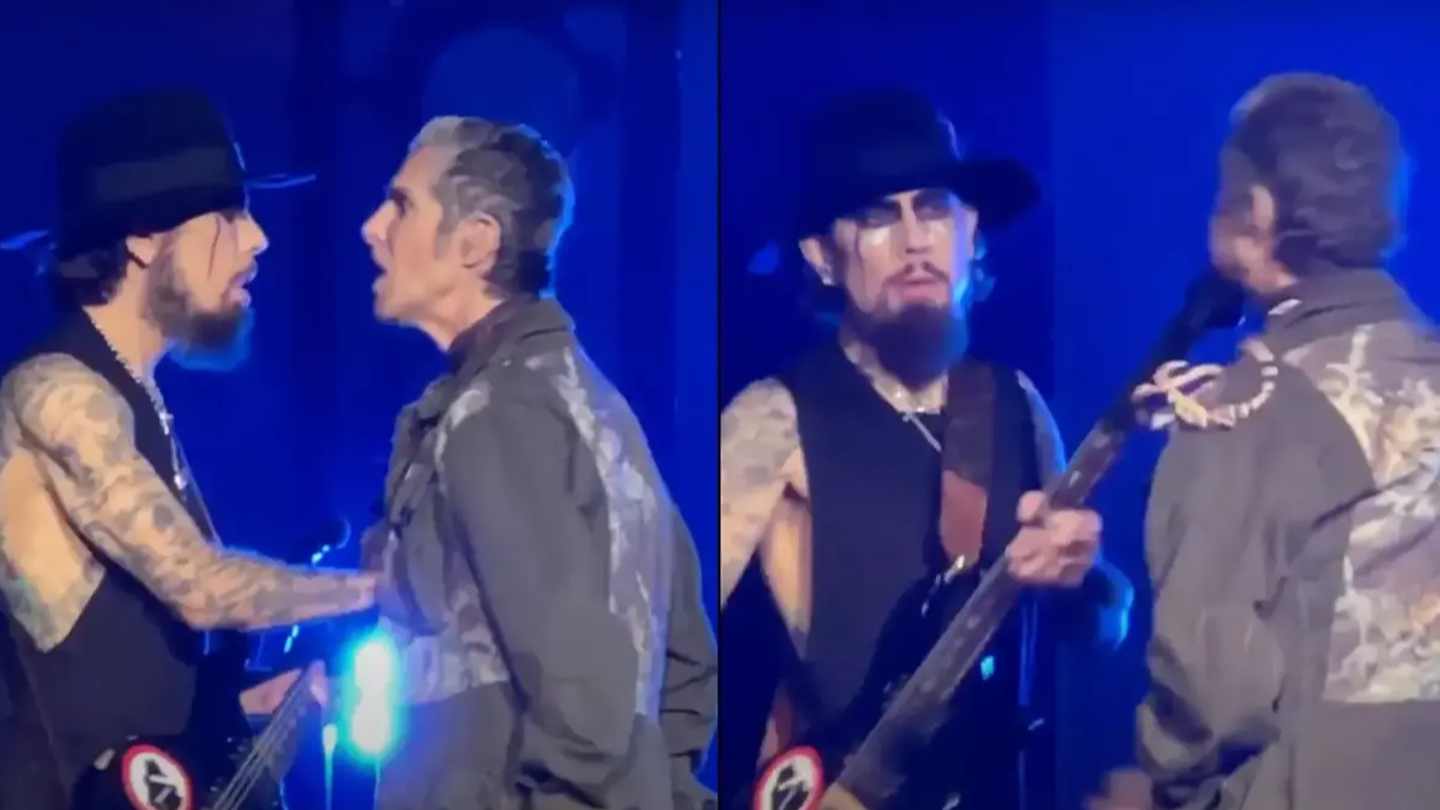 Révélations choquantes sur la dispute en coulisses entre le chanteur de Jane’s Addiction et le guitariste