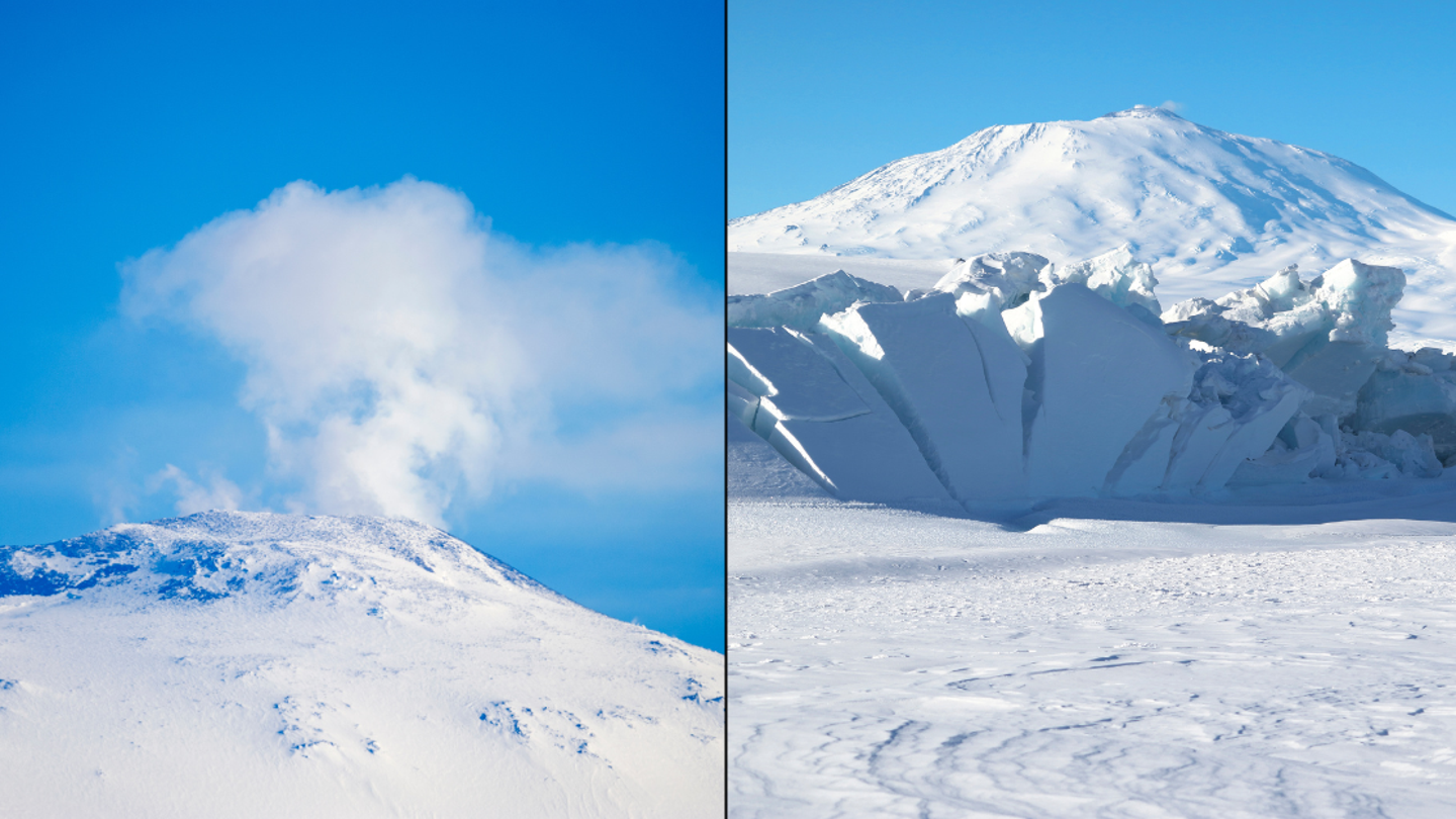 Le mont Erebus : volcan actif le plus austral du monde