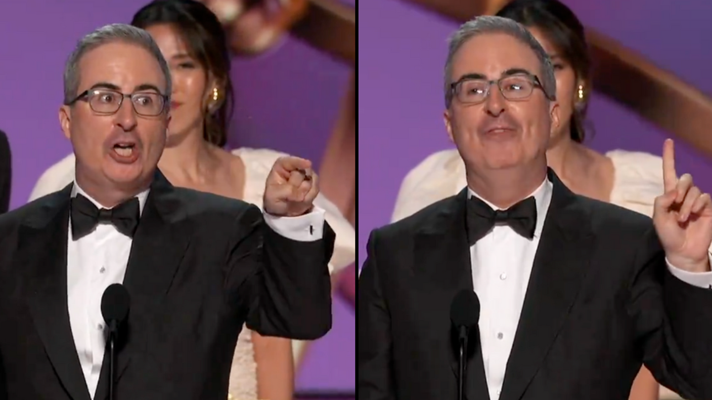 John Oliver coupé en plein discours émouvant sur son chien décédé aux Emmy Awards